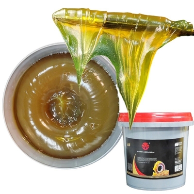 Lubricante industrial de uso múltiple sulfonato de calcio compuesto grasa roja y amarilla
