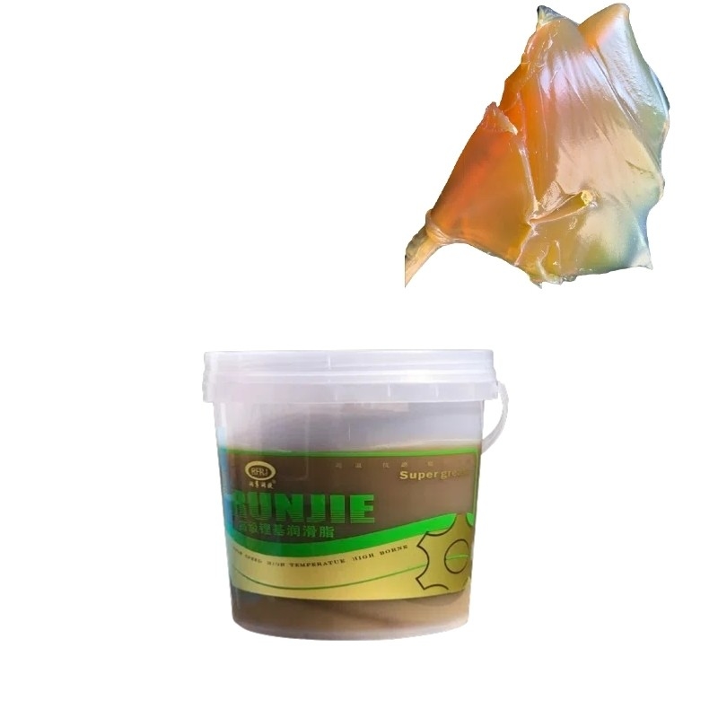 Aceite de base de alta viscosidad Calcio, jabón y grasa de color amarillo para máquinas pesadas