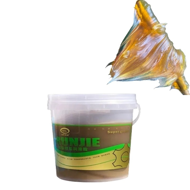 NSF aprobó aceite base de alta viscosidad grasa de calcio de color amarillo y asequible