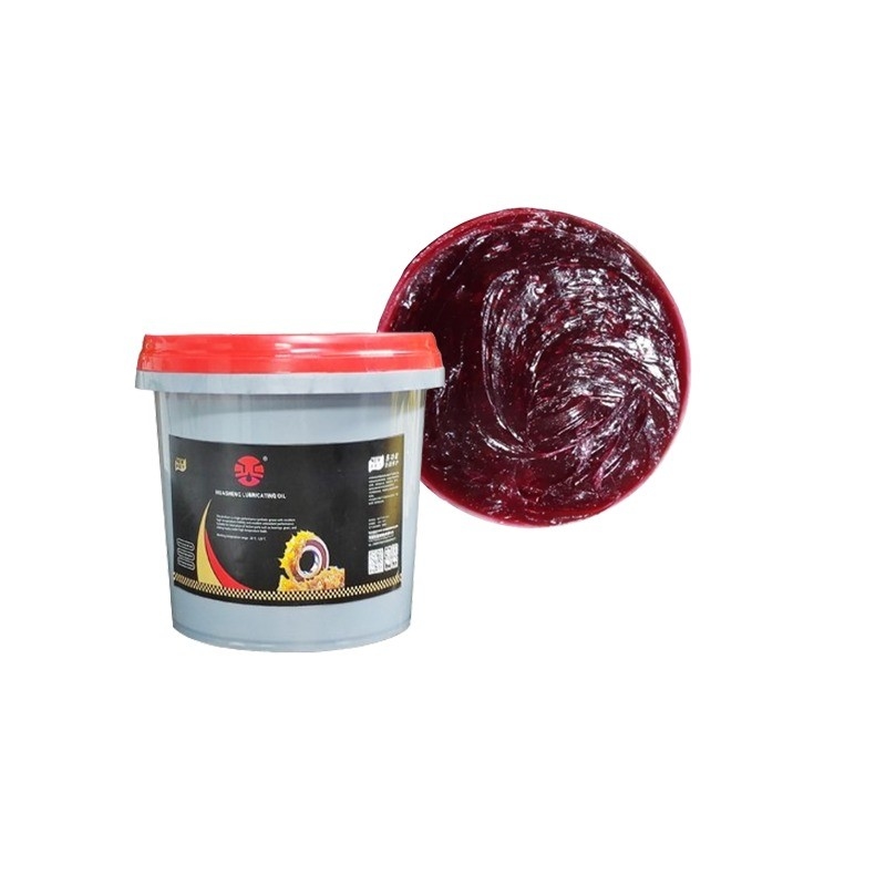 Grasa para ruedas de camiones de uso múltiple. Complejo de litio rojo de supertecnología.